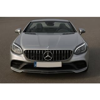 Priekšējais radiatora režģis GT Panamericana Mercedes SLC R172 2016–2020 foto 1
