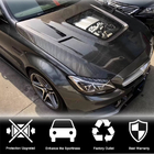 Mercedes C-class W205 2014–2021 Motora pārsegs V2 (oglekļa šķiedra) foto 2