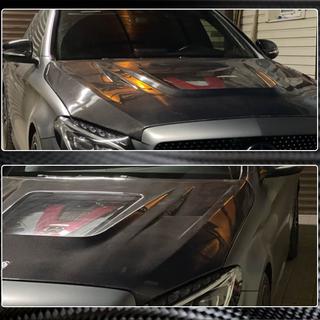 Motora pārsegs V2 (oglekļa šķiedra) foto 3