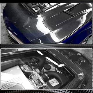 Motora pārsegs V2 (oglekļa šķiedra) foto 4