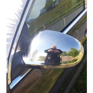 Spoguļu uzlikas (2 gab., nerūsējošais tērauds) Volkswagen Jetta 2006–2011 foto 4