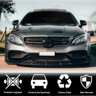 Priekšējā bufera lūpa Lip V2 (kupejai/kabrioletam C63 AMG 2015-2019, oglekļa šķiedra) foto 3