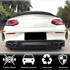Mercedes C-class W205 2014–2021 Oglekļa šķiedras aizmugurējā bufera uzlikas (Coupe/Cabriolet C63 AMG 2015-2019) foto 2