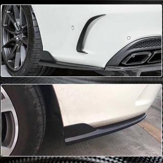 Aizmugurējā bampera difuzora uzlikas V2 (kupeja/kabriolets AMG-Line / C43 AMG 2015-2019, oglekļa šķiedra) foto 3