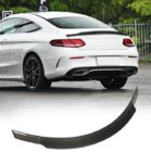 Mercedes C-class W205 2014–2021 V8 spoilers (kupejai 2015-2019, oglekļa šķiedra) foto 1