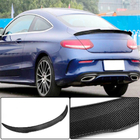 Mercedes C-class W205 2014–2021 Spoileris V9 (kupejai 2015-2019, oglekļa šķiedra) foto 1