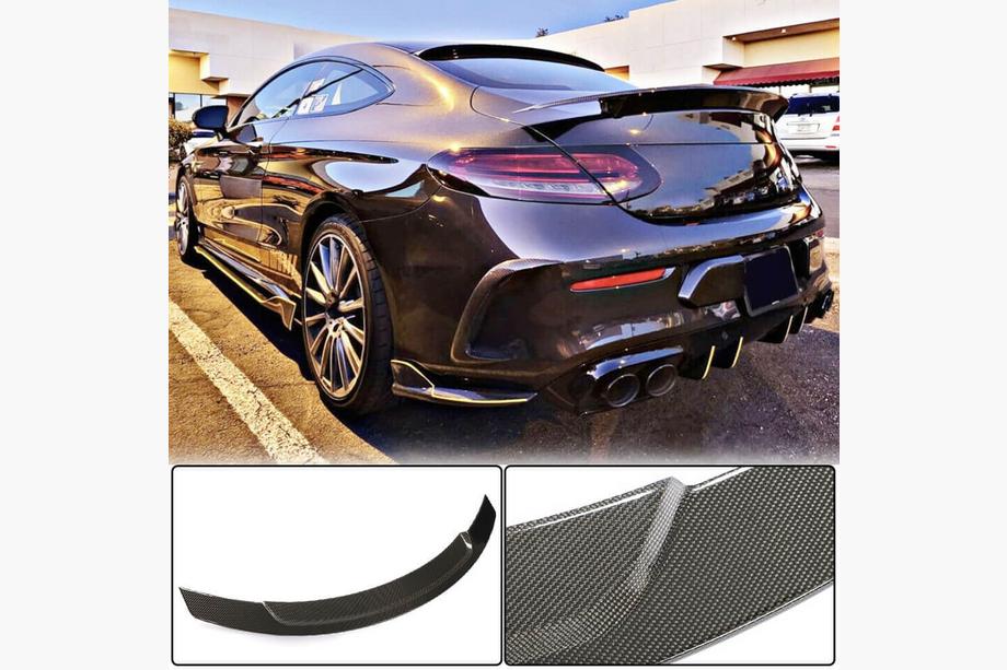 Mercedes C-class W205 2014–2021 V10 spoileris (kupejai 2015-2019, karbons) Image