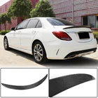 Mercedes C-class W205 2014–2021 Spoileris V2 (SD 2015-2019, oglekļa šķiedra) foto 1