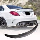 Mercedes C-class W205 2014–2021 Spoileris V4 (SD 2015-2021, oglekļa šķiedra) foto 1