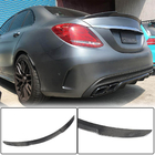 Mercedes C-class W205 2014–2021 Spoileris V6 (SD 2015-2021, oglekļa šķiedra) foto 1