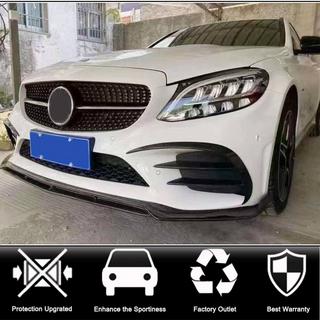 Priekšējā bampera lūpas uzlika (SD AMG-Line 2015-2019, oglekļa šķiedra) foto 2