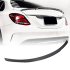 Mercedes C-class W205 2014–2021 V9 spoileris (SD 2015-2019, oglekļa šķiedra) foto 1