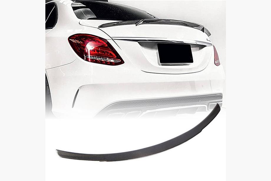 Mercedes C-class W205 2014–2021 V9 spoileris (SD 2015-2019, oglekļa šķiedra) Image