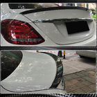 Mercedes C-class W205 2014–2021 V10 spoilers (SD 2015-2019, oglekļa šķiedra) foto 4