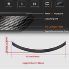 Mercedes C-class W205 2014–2021 V10 spoilers (SD 2015-2019, oglekļa šķiedra) foto 5