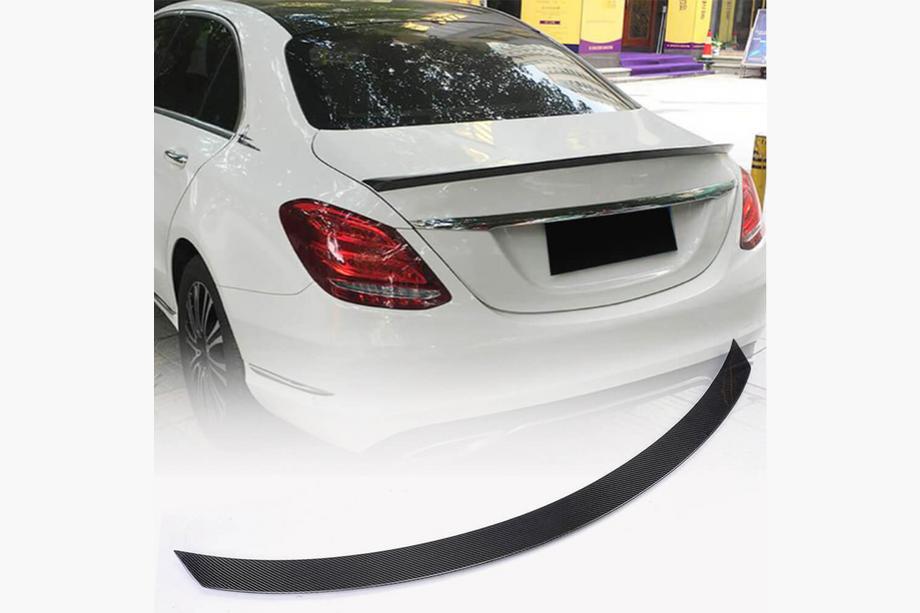 Mercedes C-class W205 2014–2021 V10 spoilers (SD 2015-2019, oglekļa šķiedra) Image
