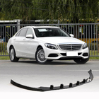 Mercedes C-class W205 2014–2021 Priekšējā bampera uzlika Lip V2 (SD Base 2019-2021, karbons) foto 1
