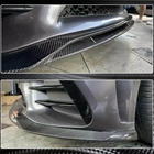 Mercedes C-class W205 2014–2021 Priekšējā bampera lūpas uzlika (2019-2021, Carbon) foto 5