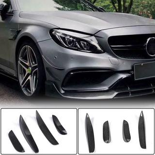 Oglekļa šķiedras priekšējā bampera uzlikas (C63 AMG 2015-2019) foto 2