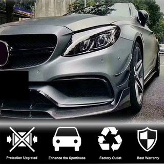 Oglekļa šķiedras priekšējā bampera uzlikas (C63 AMG 2015-2019) foto 3