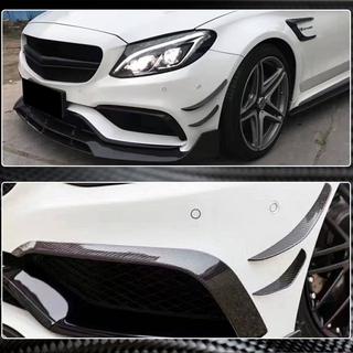 Oglekļa šķiedras priekšējā bampera uzlikas (C63 AMG 2015-2019) foto 4