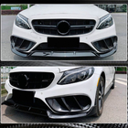 Mercedes C-class W205 2014–2021 Miglas lukturu uzlikas (C43 AMG 2015-2019, karbonšķiedra) foto 4