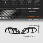 Mercedes C-class W205 2014–2021 Miglas lukturu uzlikas (C43 AMG 2015-2019, karbonšķiedra) foto 5
