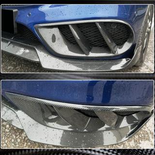 Miglas lukturu uzlikas (C43 AMG 2015-2019, karbonšķiedra) foto 3