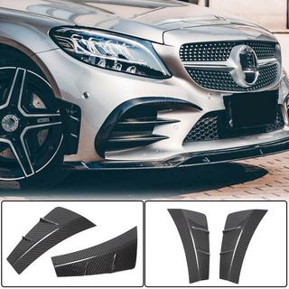 Priekšējā bampera uzlikas V2 (C43 AMG 2019-2021, karbons) foto 1
