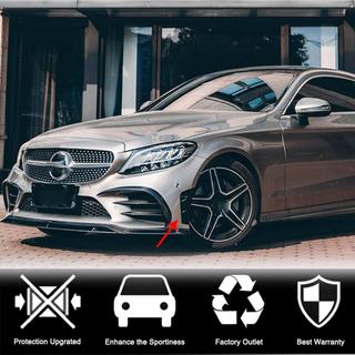 Priekšējā bampera uzlikas V2 (C43 AMG 2019-2021, karbons) foto 3