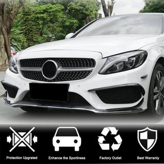 Priekšējā bufera uzlikas (C43 AMG 2015-2019, oglekļa šķiedra) foto 2