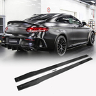 Mercedes C-class W205 2014–2021 Sānu sliekšņi V1 (C43/C63 AMG 2015-2019, karbons) foto 2