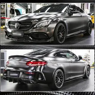 Sānu sliekšņi V1 (C43/C63 AMG 2015-2019, karbons) foto 4