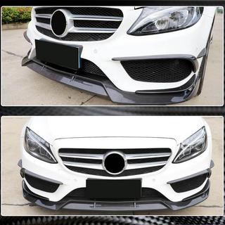 Priekšējā bampera lūpa Lip V2 (C43 AMG 2015-2019, oglekļa šķiedra) foto 4