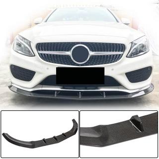 Priekšējā bampera lūpa Lip V3 (C43 AMG 2015-2019, oglekļa šķiedra) foto 1