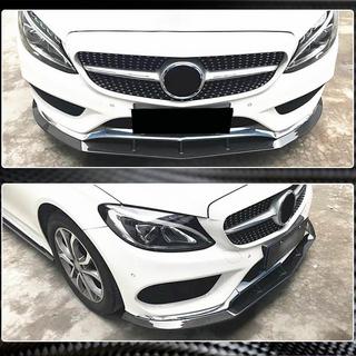 Priekšējā bampera lūpa Lip V3 (C43 AMG 2015-2019, oglekļa šķiedra) foto 3