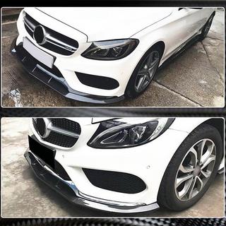 Priekšējā bampera lūpa Lip V3 (C43 AMG 2015-2019, oglekļa šķiedra) foto 4