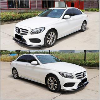 Priekšējā bampera lūpa Lip V5 (C43 AMG 2015-2019, oglekļa šķiedra) foto 3