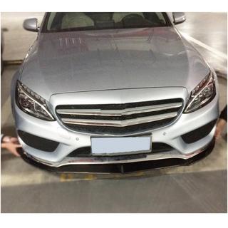 Priekšējā bampera lūpas uzlika Lip V6 (C43 AMG 2015-2019, oglekļa šķiedra) foto 4