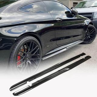 Sānu sliekšņi V4 (C43/C63 AMG 2015-2019, oglekļa šķiedra) foto 1