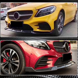 Priekšējā bufera lūpa Lip V3 C43 AMG 2019-2021 (oglekļa šķiedra) foto 4