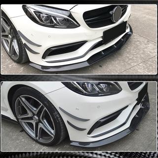 Priekšējā bampera lūpa Lip V1 (SD C63 AMG 2015-2019, oglekļa šķiedra) foto 3