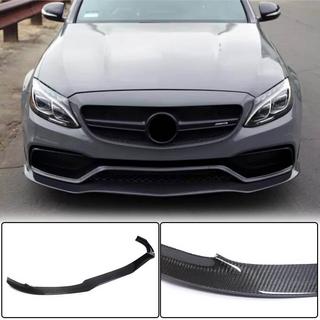 Priekšējā bampera uzlika Lip V2 (SD C63 AMG 2015-2019, oglekļa šķiedra) foto 1