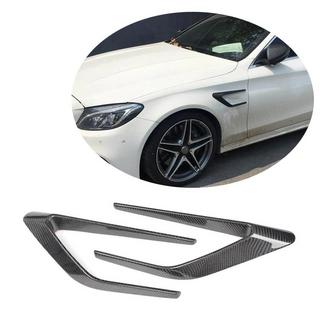 Priekšējo spārnu uzlikas (SD C63 AMG 2015-2019, Carbon) foto 1