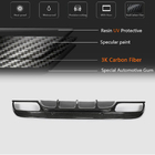 Mercedes C-class W205 2014–2021 Aizmugurējā bufera difuzors (SD C43/C63 AMG 2015-2019, karbons) foto 5