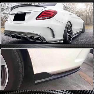 Aizmugurējā bampera uzlikas Flap (SD C43/C63 AMG 2015-2019, oglekļa šķiedra) foto 3