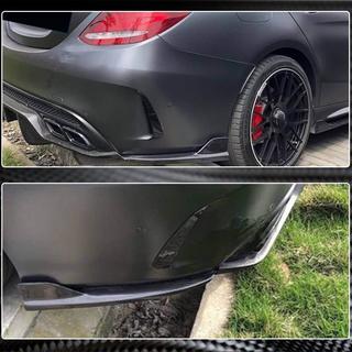 Aizmugurējā bampera uzlikas Flap (SD C43/C63 AMG 2015-2019, oglekļa šķiedra) foto 4