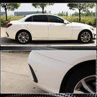 Mercedes C-class W205 2014–2021 Aizmugurējā bampera uzlikas (SD C43/C63 AMG 2015-2019, oglekļa šķiedra) foto 5