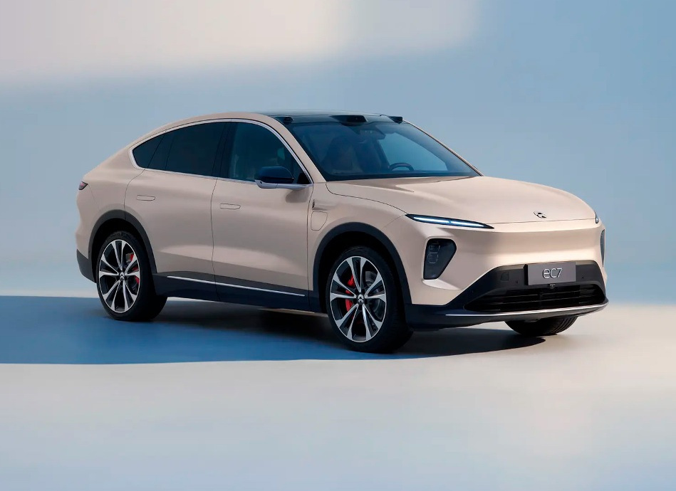 NIO EC7 apskats: elektrisks kupejas krosovers ar rekordzemu aerodinamiku
