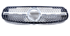 Mercedes GLC X253 2015–2022 Priekšējā reste Diamond Silver (GLC 43 AMG/GLC 63 AMG/AMG-Line 2019-2022) foto 2